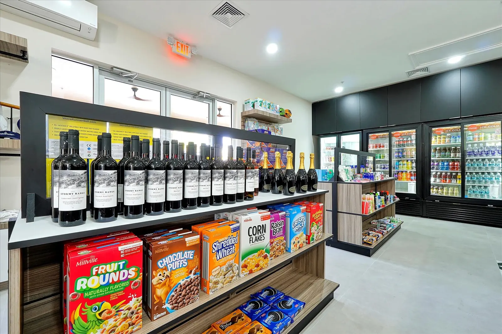 Wine, snacks and essentials at the Windsor Hills Resort Marketplace