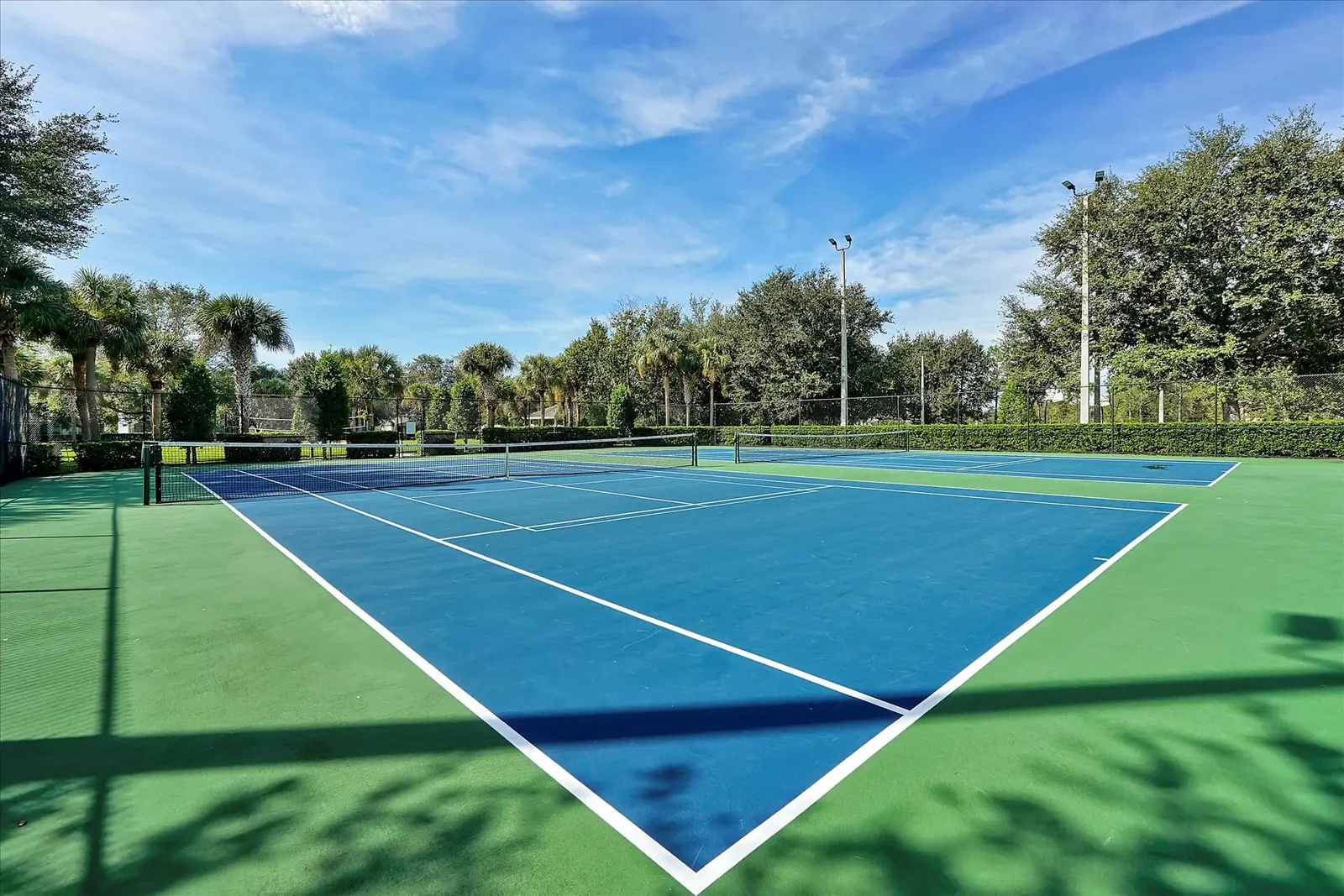 Tennis courts at Windsor Hills Resort